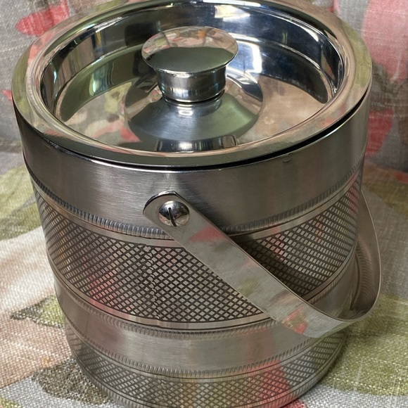 Il Mulino NY Small Ice Bucket Double Walled Stainless Steel India Nice Condition - Picture 5 of 7